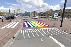 Barendrecht wil een regenboogzebrapad